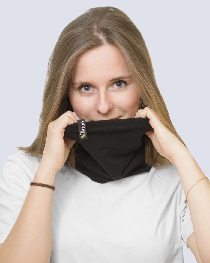 Funkční bambusový nákrčník